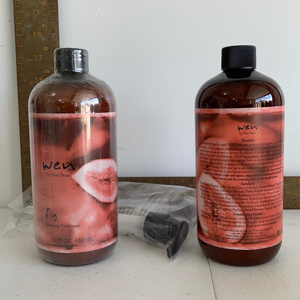 Wen fig cleansing conditioner with pump